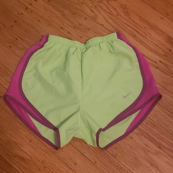 Nike Pants - Nike Shorts XS Neon Green Purple